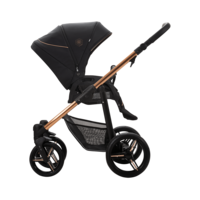 Коляска прогулянкова Bebetto Nico Estilo 04 Синя, золота рама