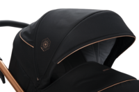 Коляска прогулянкова Bebetto Nico Estilo 04 Синя, золота рама