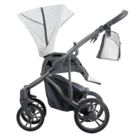 Дитячий візочок Bebetto Bresso New 2 в 1 (22) Графіт