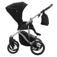 Дитячий візочок 2 в 1 Bebetto Bresso Premium SILVER 01