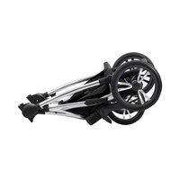 Дитячий візочок 2 в 1 Bebetto Bresso Premium SILVER 02