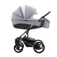 Універсальна коляска 2 в 1 Bebetto Tito Premium SILVER (02) Сіра