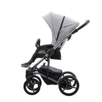 Універсальна коляска 2 в 1 Bebetto Tito Premium SILVER (02) Сіра