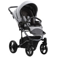 Універсальна коляска 2 в 1 Bebetto Tito Premium DARK 02