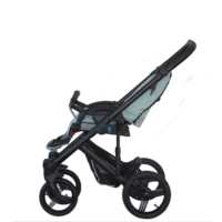 Коляска 2 в 1 Bebetto Magnum Lux 02 ментол, чорна рама (503.31.20.L02)