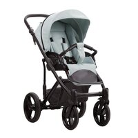 Коляска 2 в 1 Bebetto Magnum Lux 02 ментол, чорна рама (503.31.20.L02)