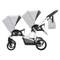 Дитяча коляска для двійні універсальна 2 в 1 Bebetto B 42 NEW (06)