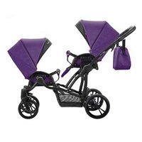 Дитяча коляска для двійні універсальна 2 в 1 Bebetto B 42 NEW (06)