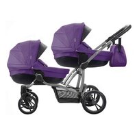 Дитяча коляска для двійні універсальна 2 в 1 Bebetto B 42 NEW (06)