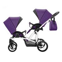 Дитяча коляска для двійні універсальна 2 в 1 Bebetto B 42 NEW (06)