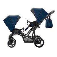 Дитяча коляска для двійні універсальна 2 в 1 Bebetto B 42 NEW (07)