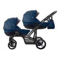 Дитяча коляска для двійні універсальна 2 в 1 Bebetto B 42 NEW (07)