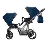 Дитяча коляска для двійні універсальна 2 в 1 Bebetto B 42 NEW (07)