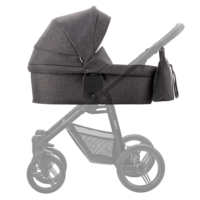 Люлька для Bebetto NICO NEW LJ195, сірий (505.33.20.LJ195) 