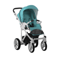 Універсальна коляска 2 в 1 Bebetto Magnum 199 W Бірюзовий