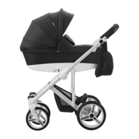 Універсальна коляска 2 в 1 Bebetto Magnum 202 B Чорний