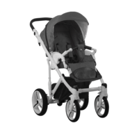 Універсальна коляска 2 в 1 Bebetto Magnum 230 B Темно сіра