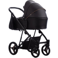 Детская коляска 2 в 1 Bebetto Flavio PRO 06, черный (503.12.21.P06)