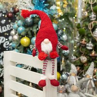 Гном новорічний Yes! Fun, 50 см, червоного кольору