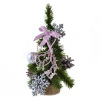 Ялинка Yes! Fun h-0,25 м з прикрасами Сніжинка 
