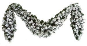 Ялинкова гілка Yes! Fun 2,5 м фігурна засніжена 