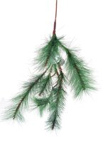 Ялинкова гілка Yes! Fun 0.50 м з прикрасою "Ельфійська" 