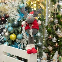 Олень новорічний Yes! Fun, 47 см, червоного кольору