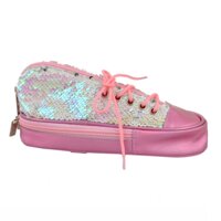 Мягкий пенал YES TP-24 Sneakers with sequins, розовый (532723)