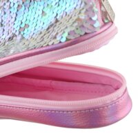 Мягкий пенал YES TP-24 Sneakers with sequins, розовый (532723)