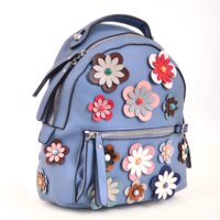 Сумка-рюкзак YES Weekend, еко-шкіра, блакитна (554424) 