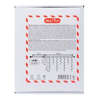 Електрогірлянда-штора LED вулична Yes! Fun, 150 ламп, IP 65, тепло-біла, чорний провід