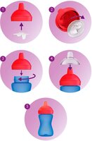  Чашка-непроливайка Philips Avent з твердим носиком Зелена 300 мл (SCF804/03) 