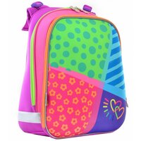 Рюкзак шкільний каркасний 1 Вересня H-12 Bright colors (554581)