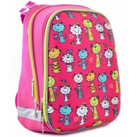 Рюкзак шкільний каркасний 1 Вересня H-12 Kotomaniya rose (554575)