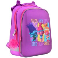 Рюкзак шкільний каркасний 1 Вересня H-12 Trolls (554369)