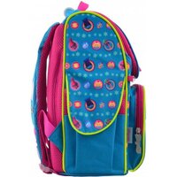 Рюкзак шкільний каркас 1 Вересня H-11 Trolls turquoise (555162)
