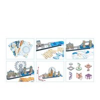 Пазл 3D CubicFun City Line London, 107 элементов (MC253h)