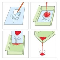 Художній комплект малювання кольоровим піском Блакитні принцеси (DJ08637)