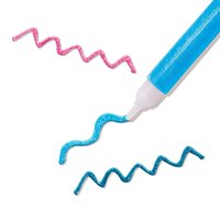 Набір рідкого клею з блискітками SES CREATIVE Яскраві Блистки (12 шт)