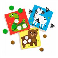 Набор для творчества Ses Creative My first Мозаика Мои первые сенсорные карточки (14483S)