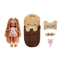 Игровой набор с куклой Na! Na! Na! Surprise серии Teens Пижамная тедди-вечеринка Лары Вонн