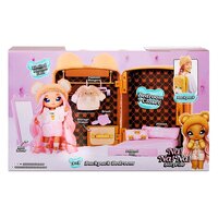 Игровой набор с куклой Na! Na! Na! Surprise 3 в 1 Рюкзачок-спальня Сары Снаглз
