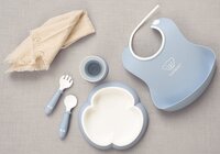  Набор детской посуды BabyBjorn Baby Dinner Set Powder Blue Голубой (070067) 