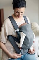 Рюкзак-кенгуру BabyBjorn Baby Carrier Mini, сірий (21084)