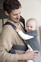 Рюкзак-кенгуру BabyBjorn Baby Carrier Mini, сірий (21084)