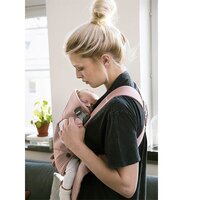 Рюкзак-кенгуру BabyBjorn Carrier Mini Pastel Cotton, бежевый (21014)