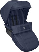  Універсальна коляска 3 в 1 CAM Dinamico Up Smart на чорній рамі Синя (897T/V90/990/842K) 