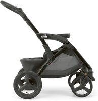  Універсальна коляска 3 в 1 CAM Dinamico Up Smart на чорній рамі Синя (897T/V90/990/842K) 