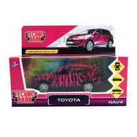 Автомодель Технопарк Glamcar Toyota Rav4, рожевий (RAV4-12GRL-COW)