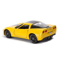 Автомодель 2009 Chevrolet Corvette Z06 GT1 жовтий (31203 yellow)